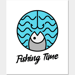 Fishing Time / Sport Fishing / Fishing Design / Fishing Lover / Fisherman gift Posters and Art